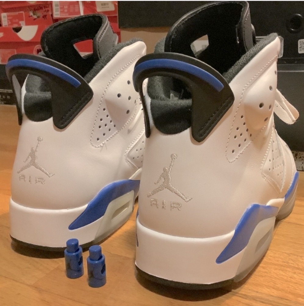 Air Jordan 6 Retro Sport Blue 2014 Men’s Size 10 - Picture 7 of 10